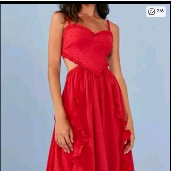 Farm Rio Hearts Maxidress - Picture 3 of 5